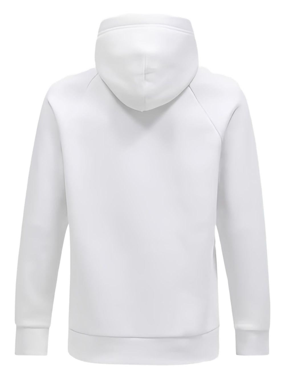 White sweatshirt with front logo G77756350 OFFWHITE/BLACK PEAK PERFORMANCE