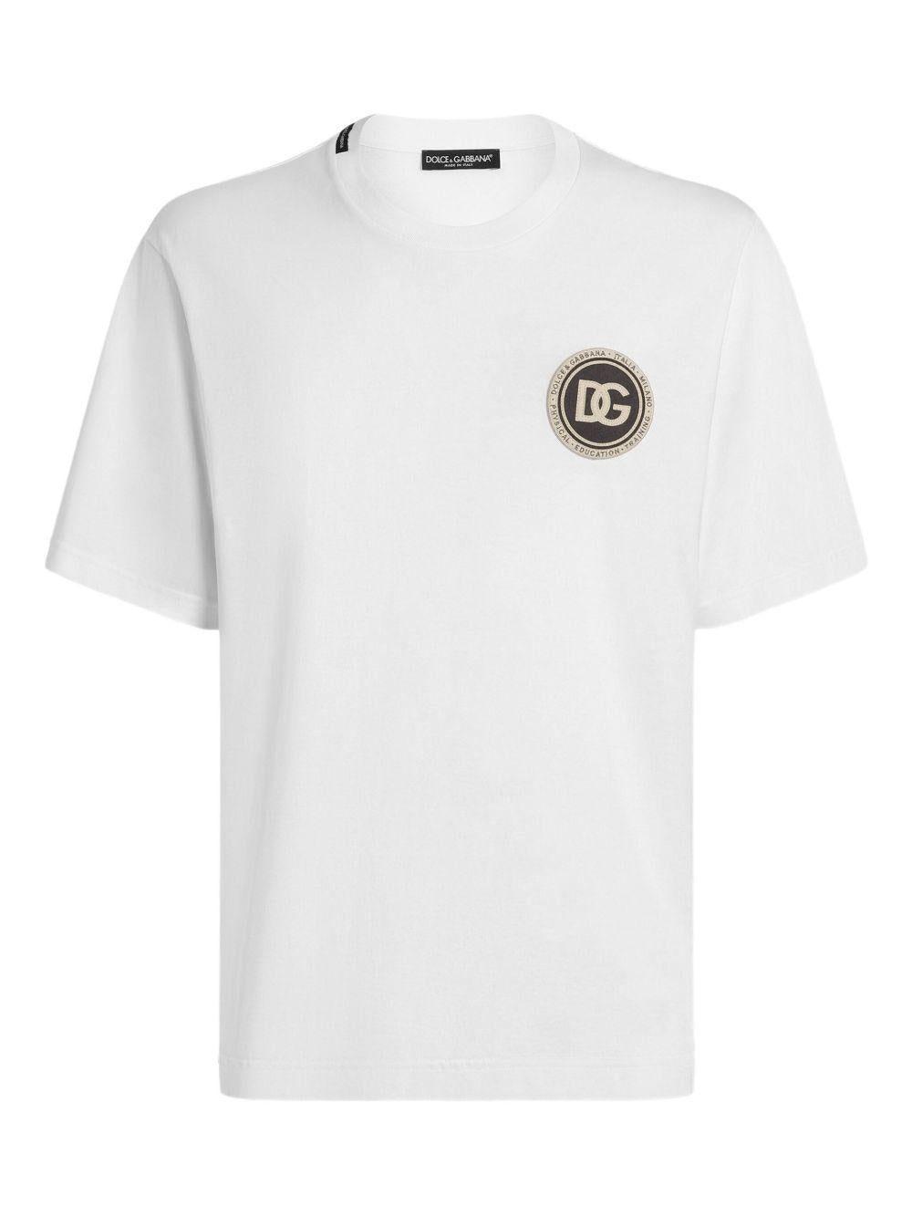 Jersey T-shirt with patch G8PN9Z G7PZFW0800 DOLCE & GABBANA