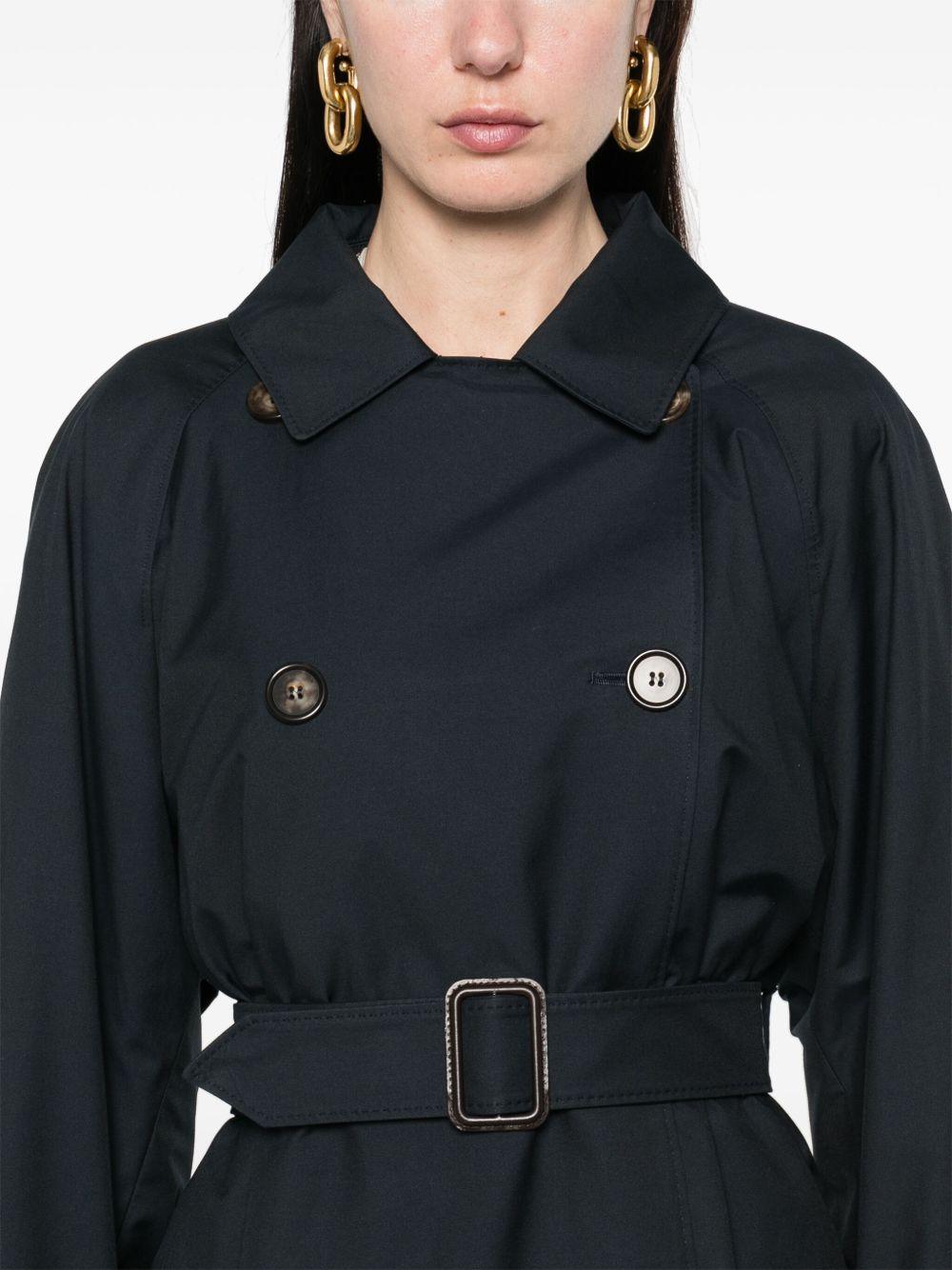 Gabardine-weave trench coat 2519021094 CTRENCH006 MAX MARA THE CUBE