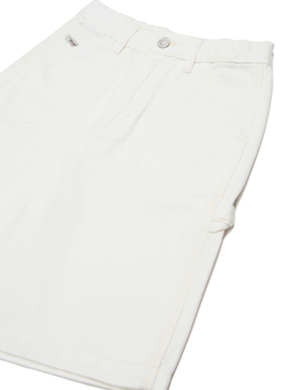 Denim shorts with utility pockets J02535 KXBRZK141 DIESEL KIDS