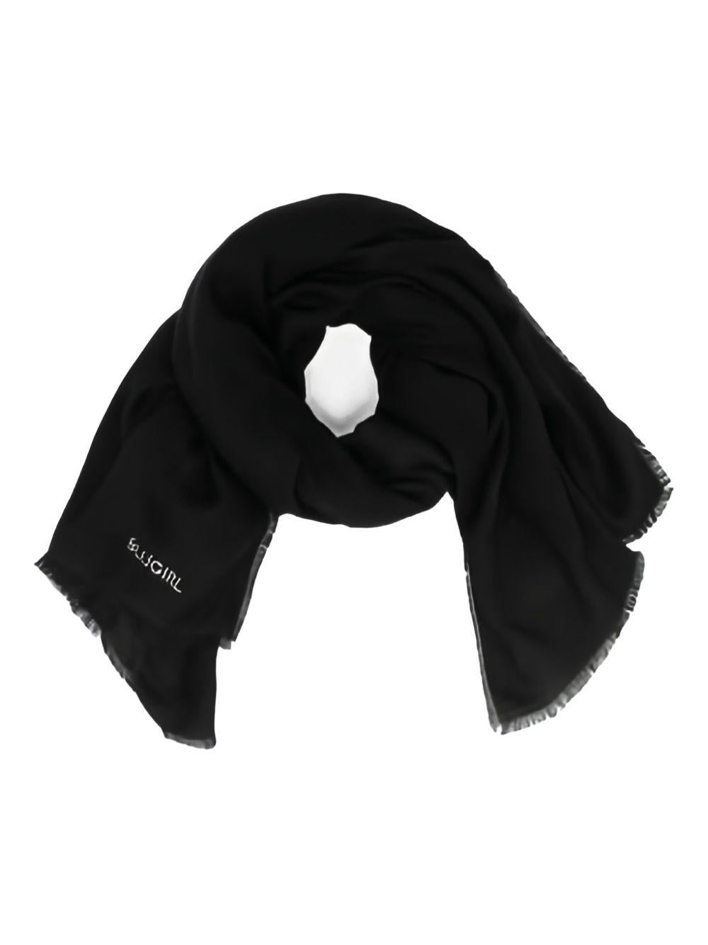Foulard scarf with jacquard logo PF3043T0300 22222 BLUGIRL
