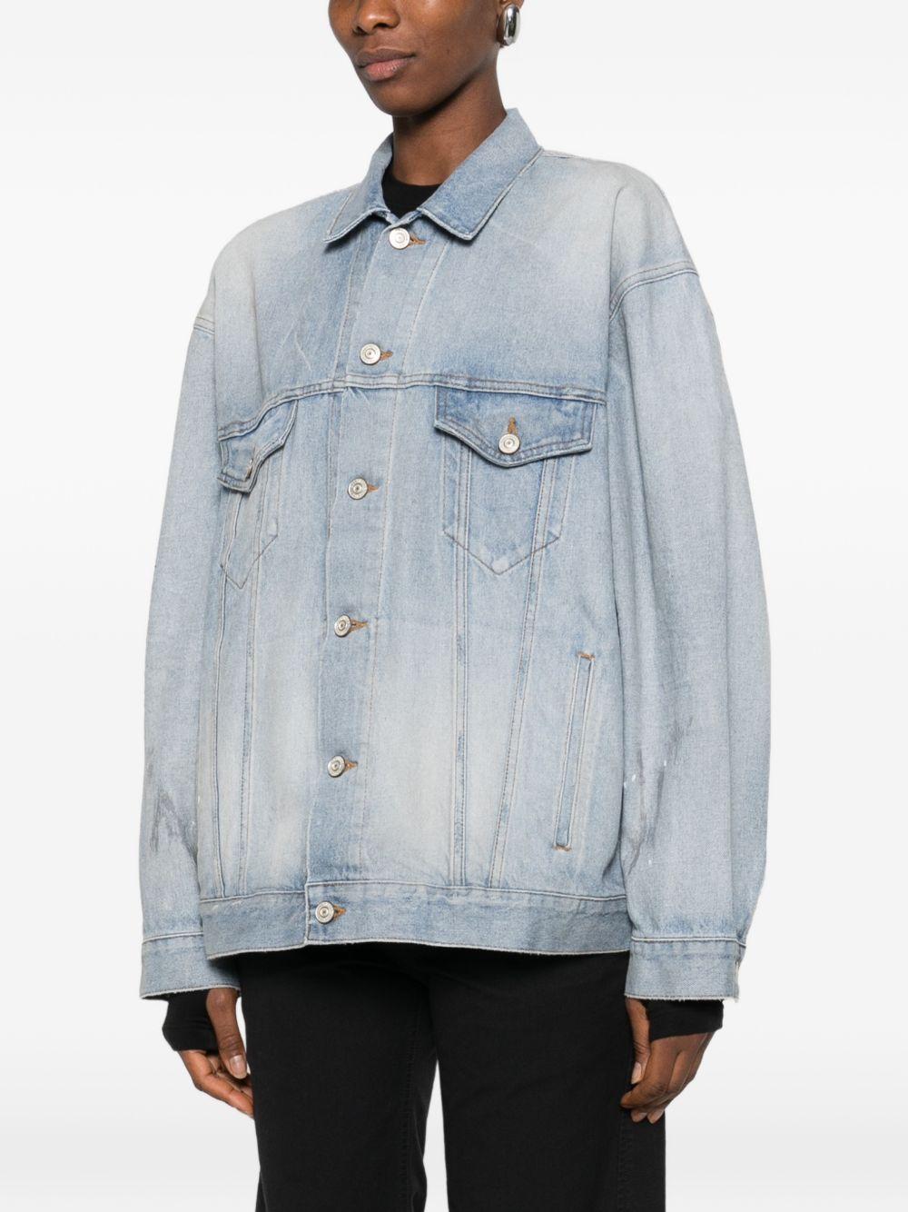 oversized denim jacket 861410 TTWB14009 BALENCIAGA