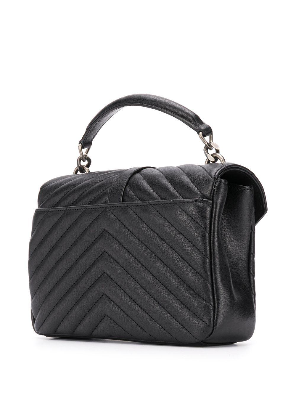 Medium College shoulder bag 600279BRM04 1000 SAINT LAURENT