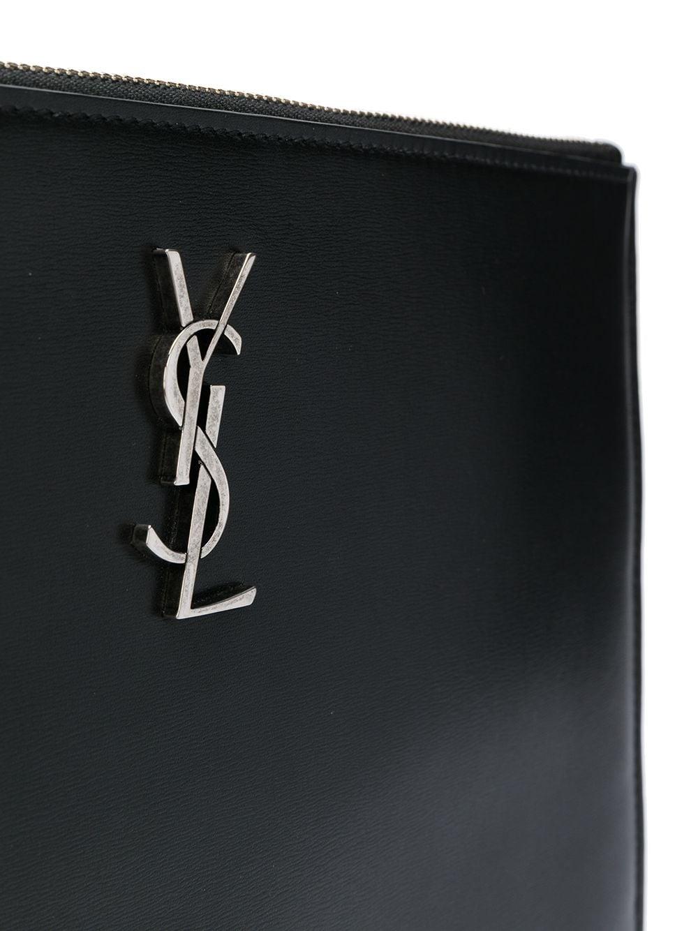 Custodia per tablet Monogram in pelle 4532490SX0E 1000 SAINT LAURENT