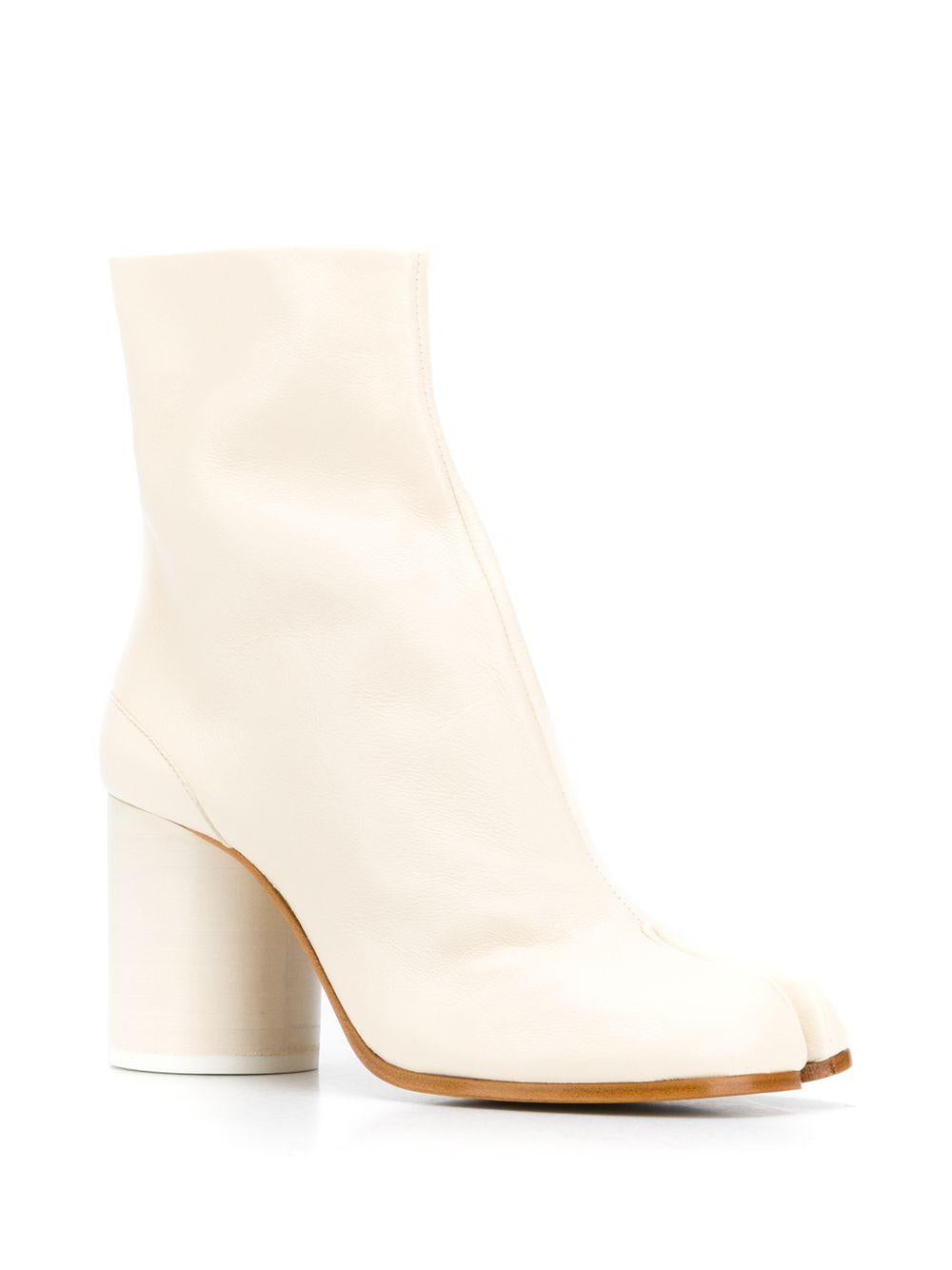Tabi 80mm leather ankle boots S58WU0260 P3753T8013 MAISON MARGIELA