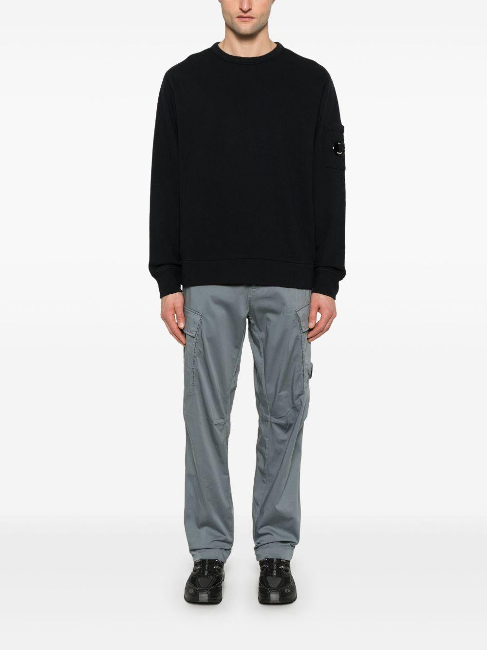 Lens-detailed sweatshirt<BR/><BR/><BR/> 18CMSS266A 110337O888 C.P. COMPANY