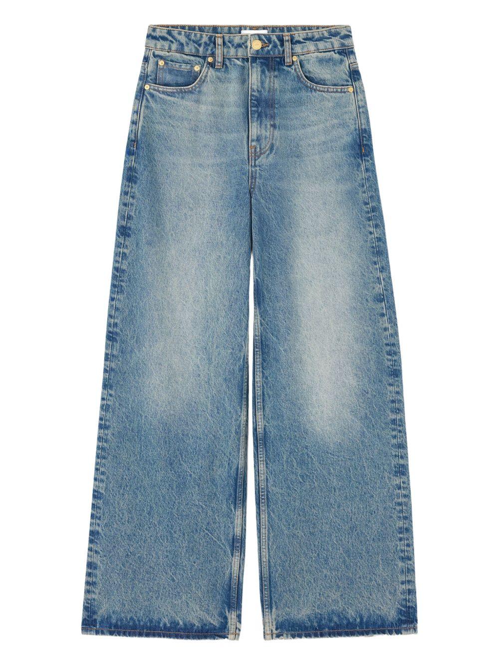 Lari Jeans in Tint Rigid Denim A1100094 567 GANNI