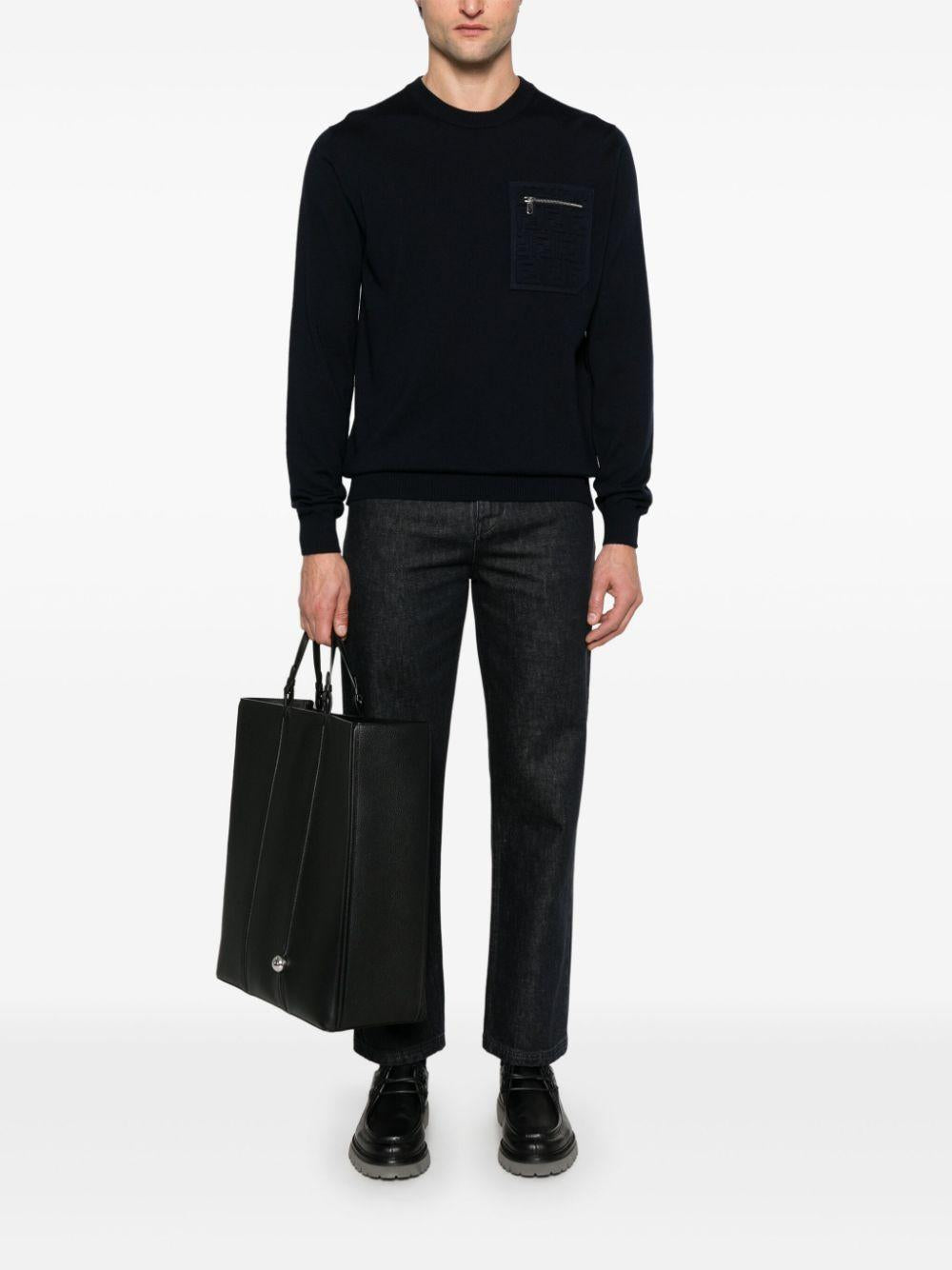 Straight-leg jeans<BR/><BR/><BR/> FLP285 ATK3F0QA1 FENDI