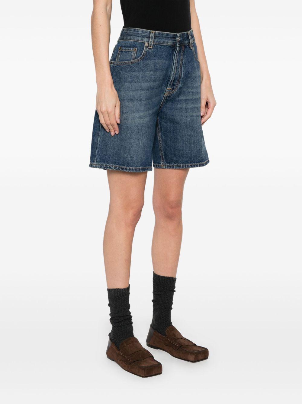 Denim shorts<BR/><BR/><BR/> GWP556 1568F0008 MIU MIU