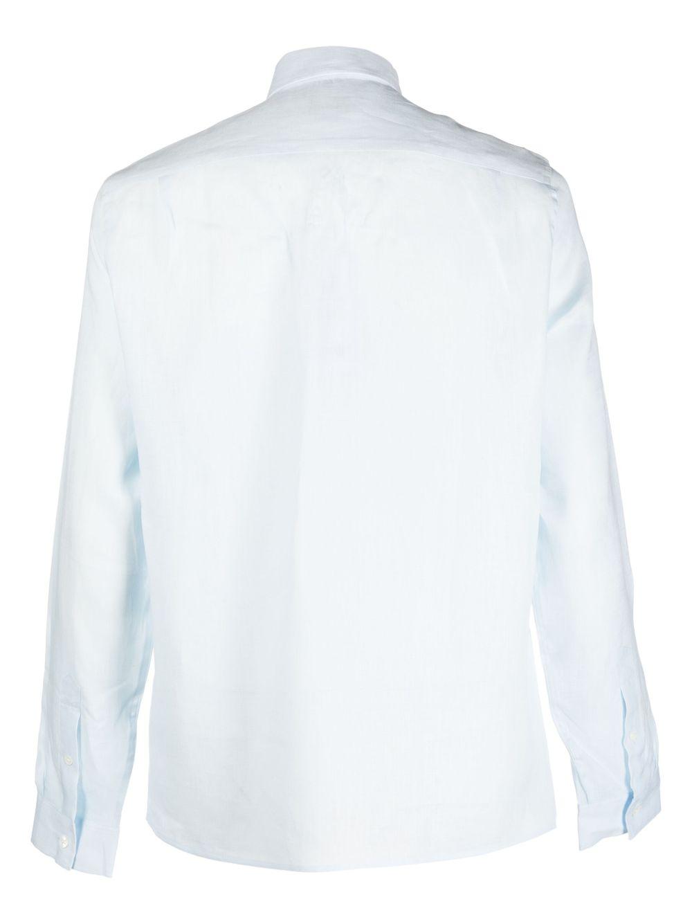 Regular-fit linen shirt CH5692 T01 LACOSTE