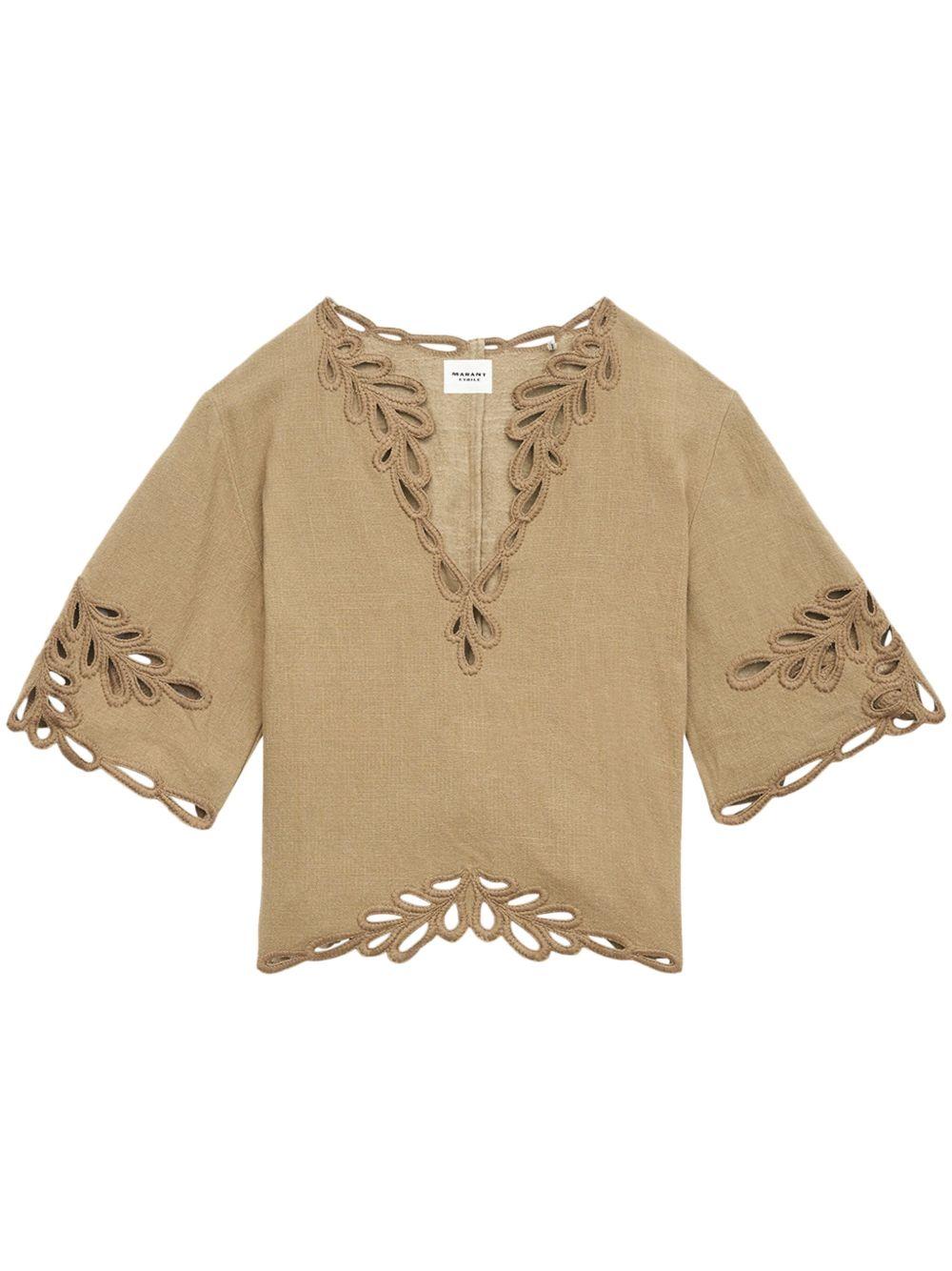 Shana blouse<BR/><BR/><BR/> HT0586FA C1J12E67LK MARANT ÉTOILE