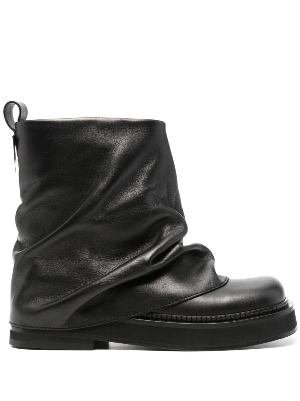 Robin leather ankle boots 247WS832 L019100 THE ATTICO
