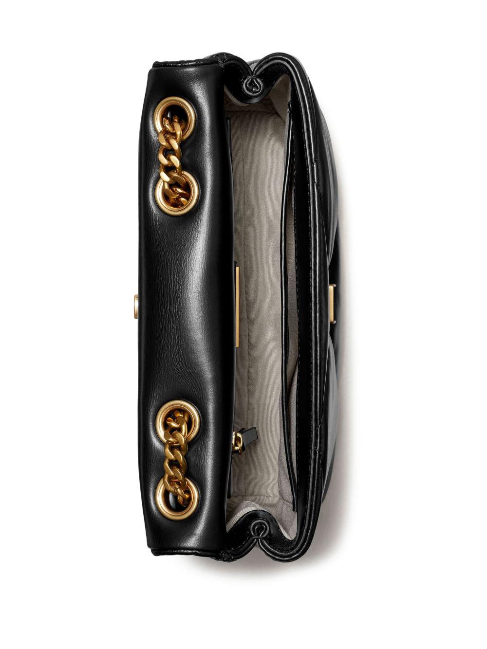 Kira Small Convertible Shoulder Bag with Diamond Quilting 154706 001 TORY BURCH