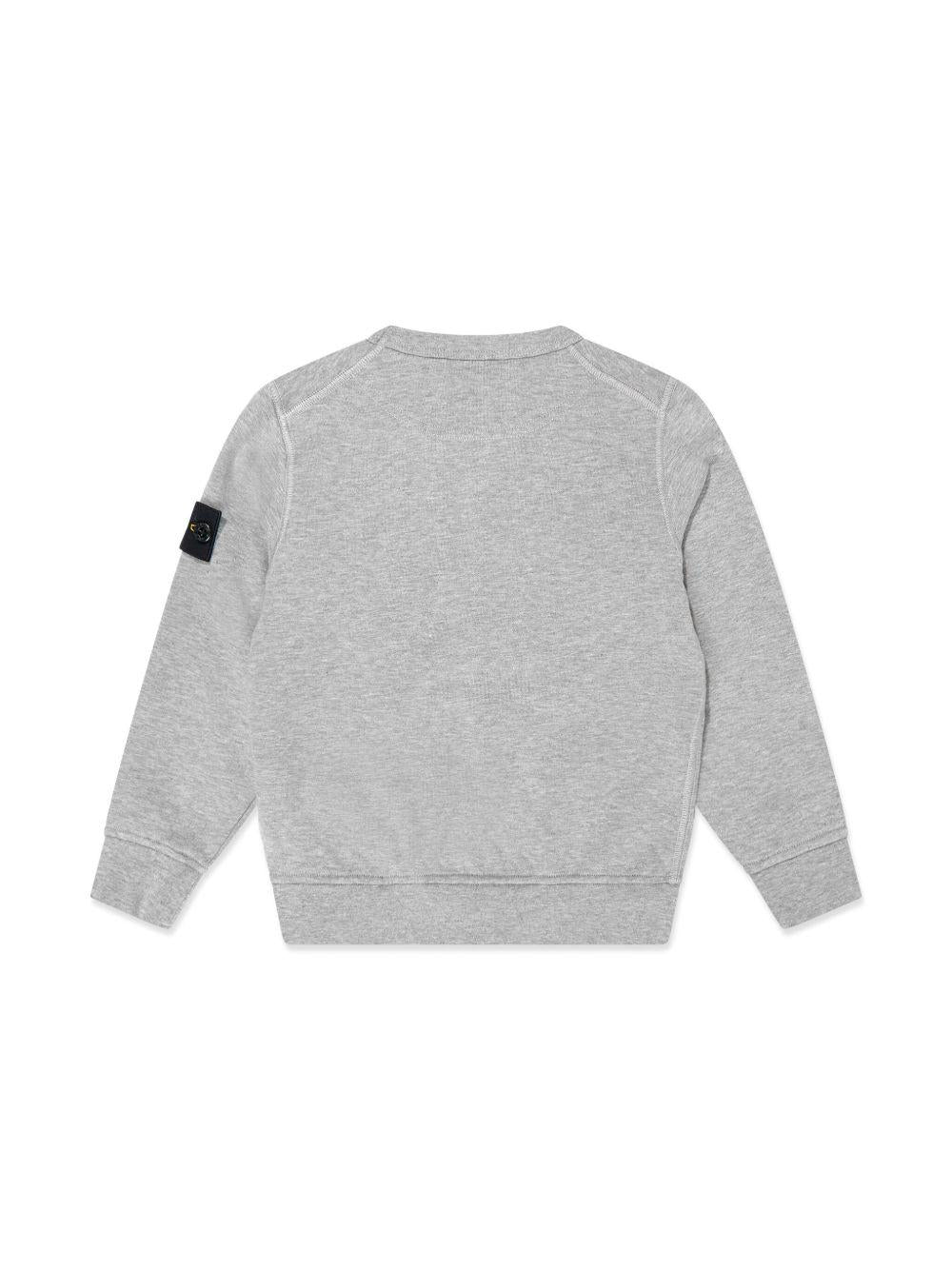 Compass-badge sweatshirt<BR/><BR/><BR/> 61000 11V0M64 STONE ISLAND KIDS