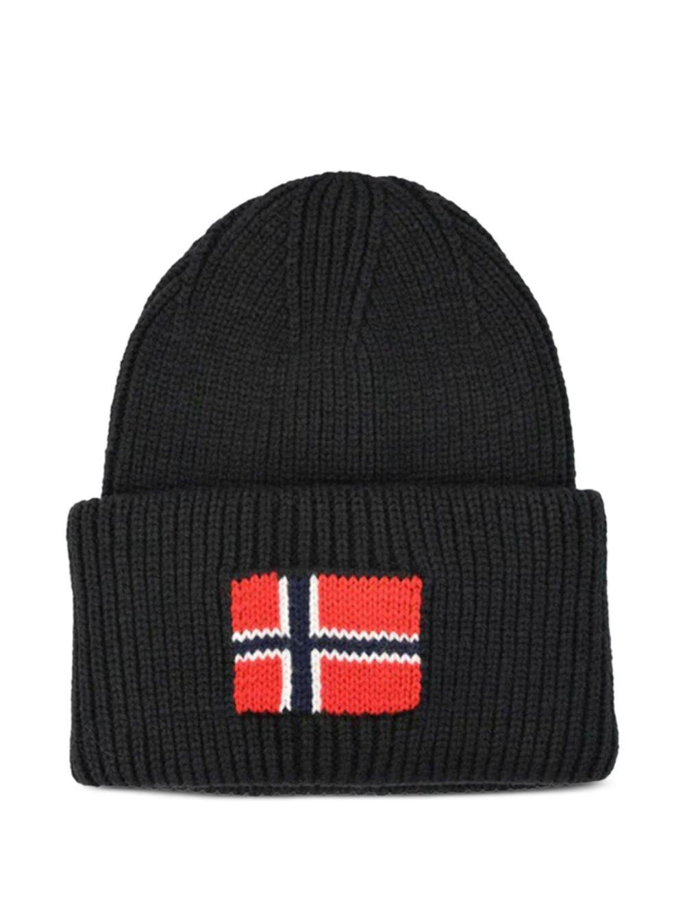 Logo beanie NP0A893P 9411 NAPAPIJRI