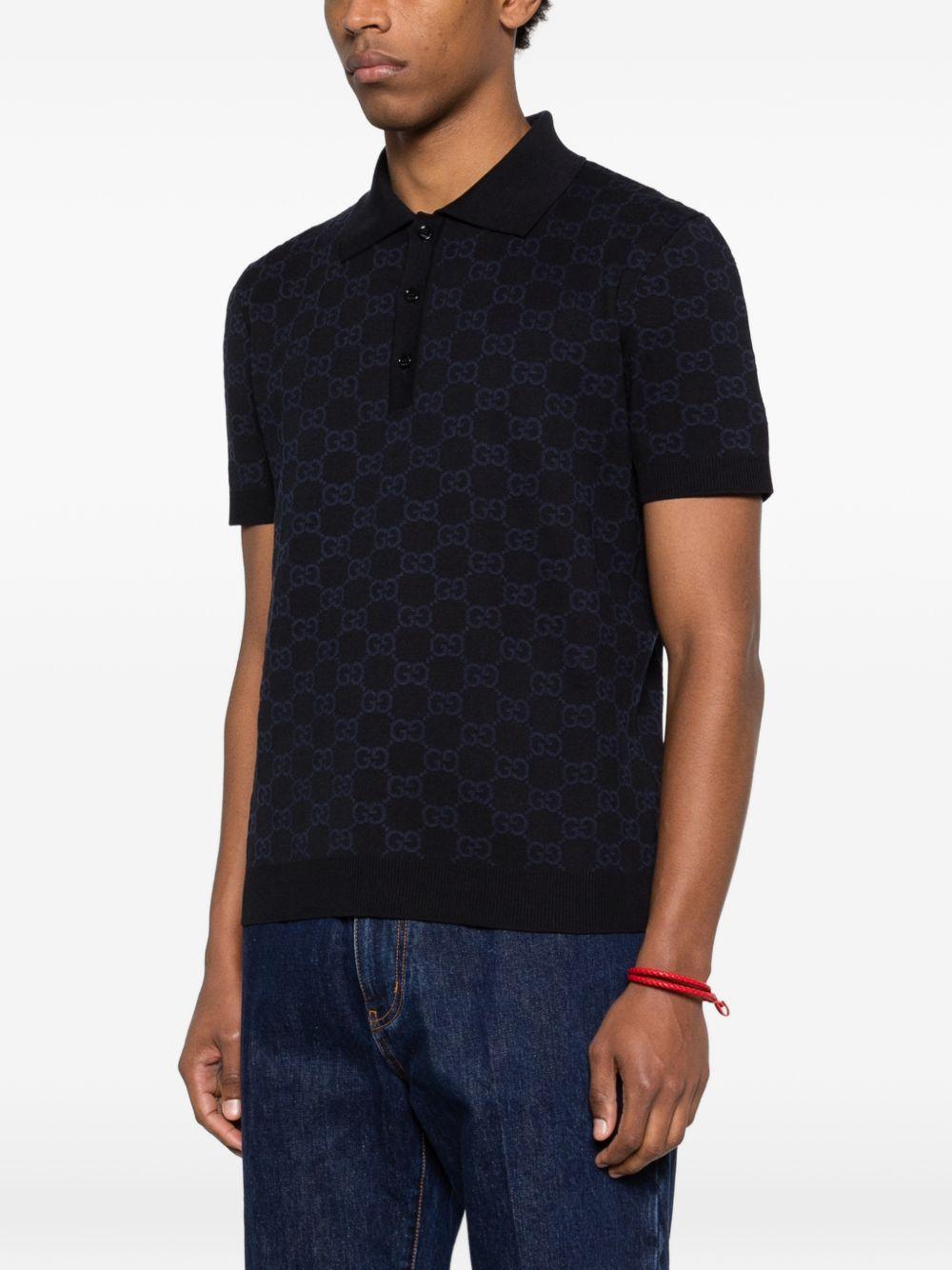 GG cotton silk jacquard polo shirt 855058 XKFEN4588 GUCCI