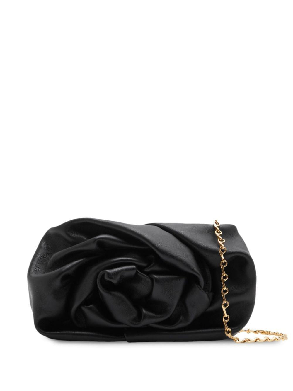 Rose leather clutch bag<BR/><BR/><BR/> 8079187 A1189 BURBERRY