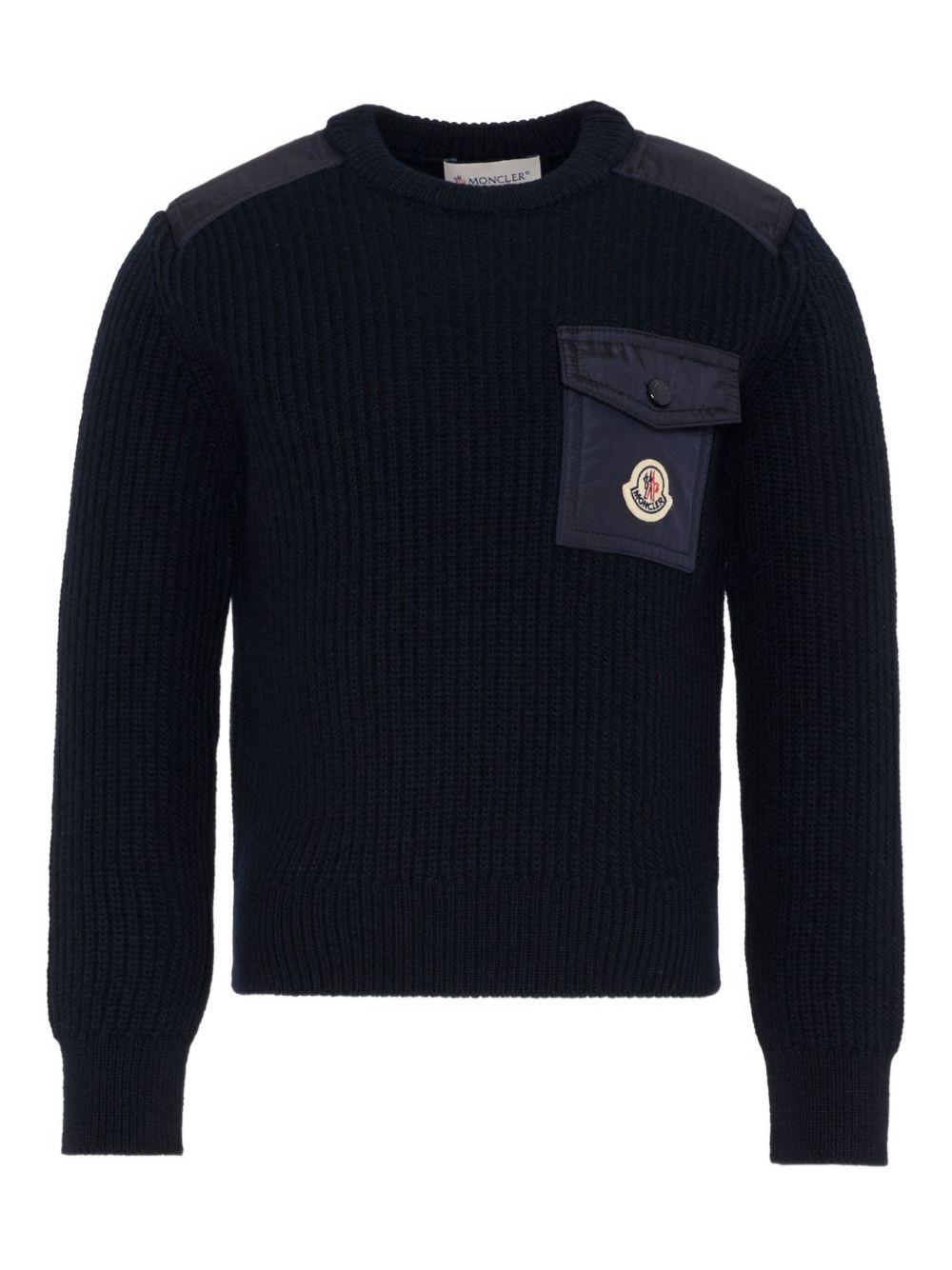 Crew neck K29549C00010 M1241742 MONCLER KIDS