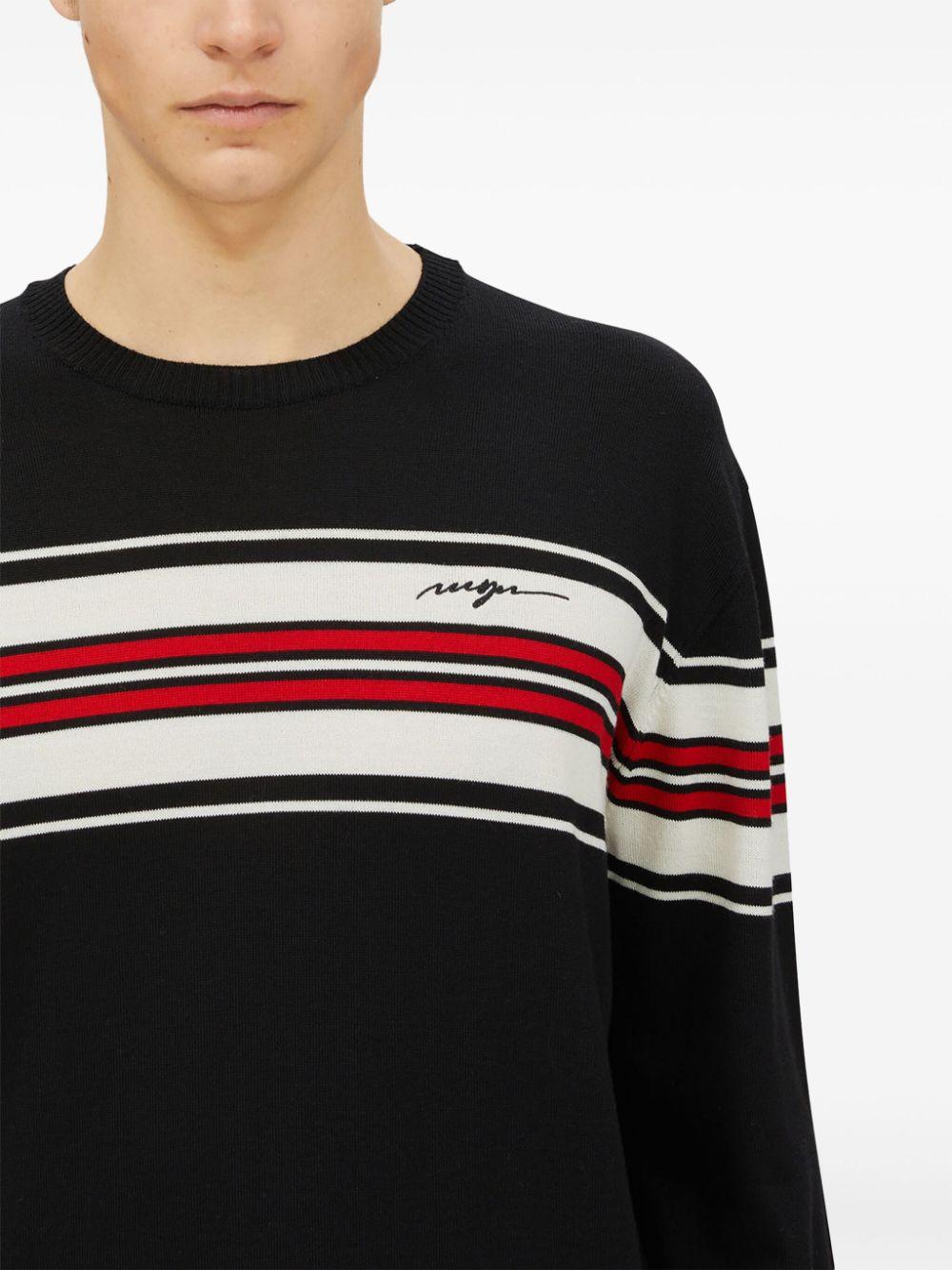 Chest stripe jumper<BR/><BR/><BR/> 3740MM208 24759499 MSGM