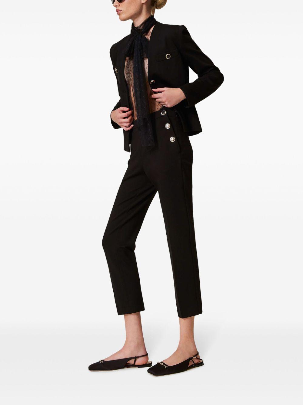 Jewel buttons trousers<BR/><BR/> 251TP2137 00006 TWINSET