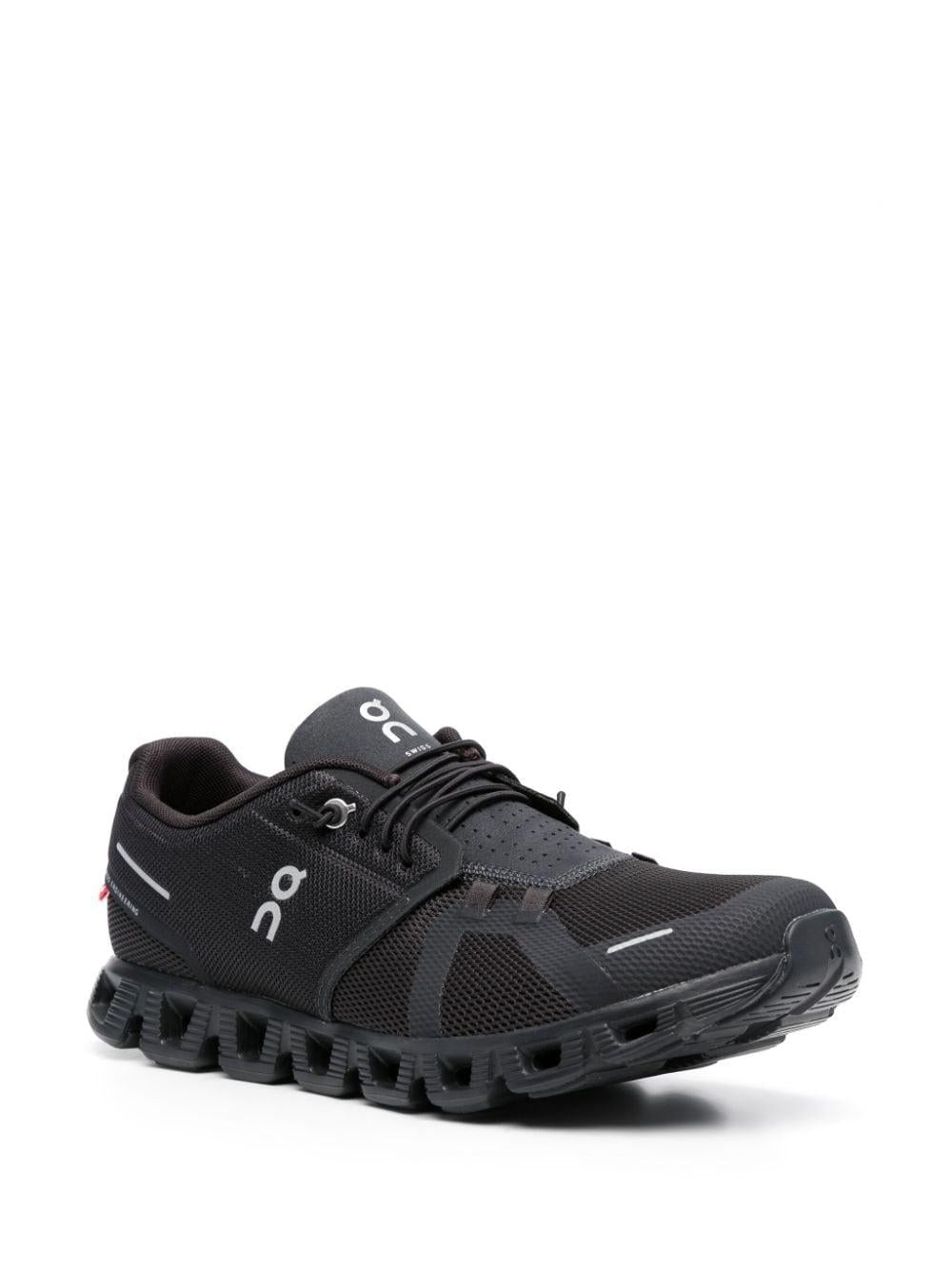 Cloud 5 low-top sneakers<BR/><BR/> 59.98986 ALL BLACK ON Running