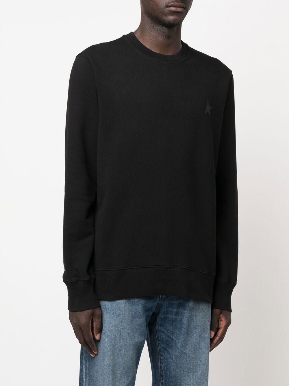 Logo-print cotton sweatshirt GMP01223 P00052590100 GOLDEN GOOSE