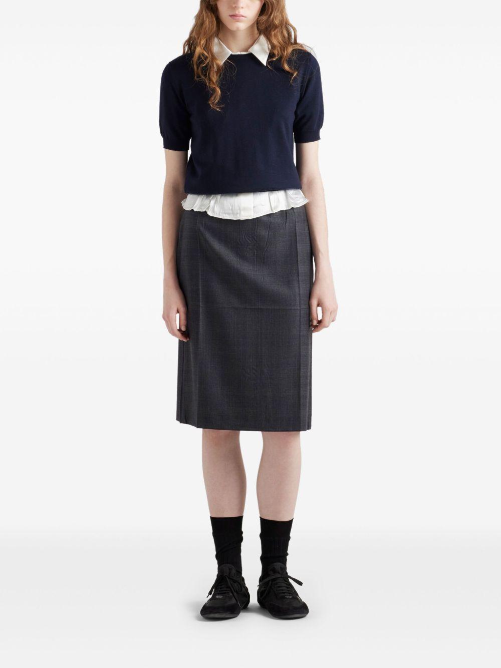 Wool skirt P179Y 1N01F0308 PRADA