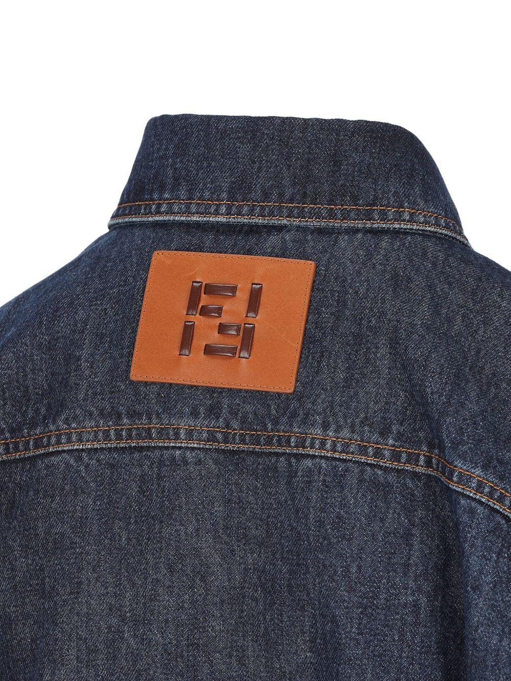 Denim Go-To Jacket FLF677 AW82F1UKI FENDI