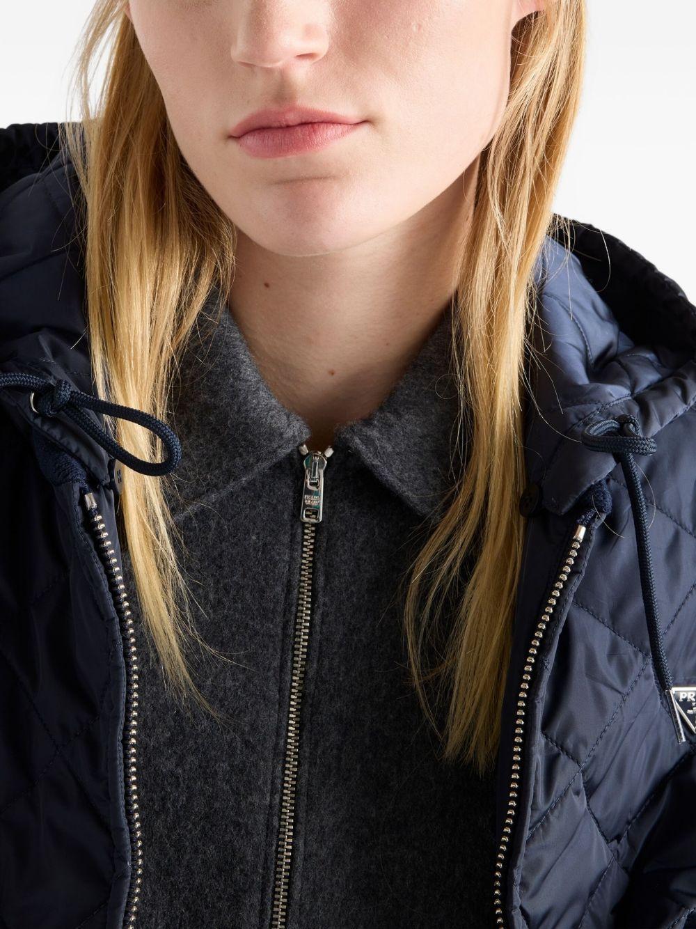 Re-Nylon blouson jacket with hood 2923301WQ9 S-OOOF0AIN PRADA