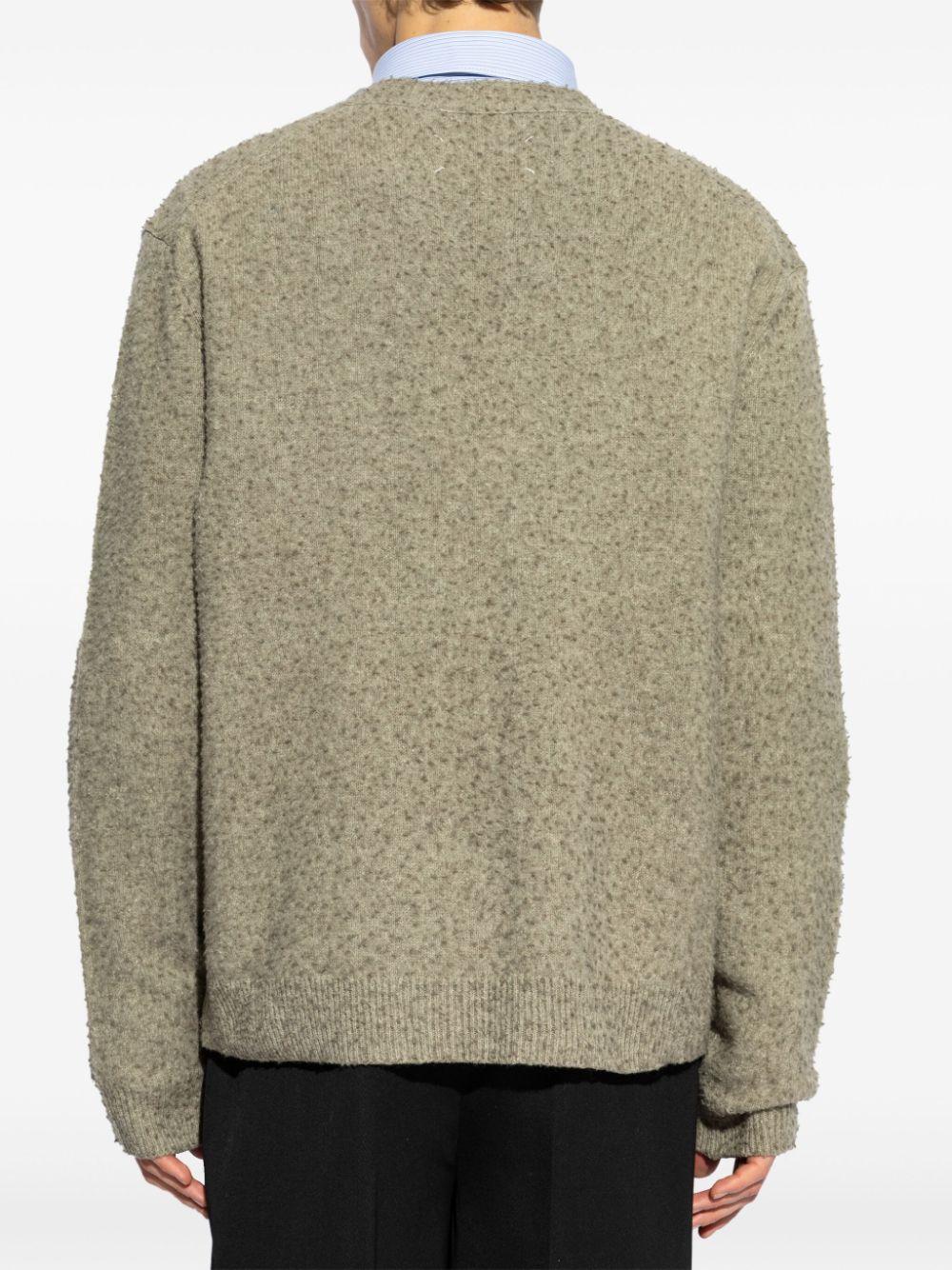 Pilled cardigan<BR/><BR/><BR/> S50HP0019 M13108114M MAISON MARGIELA