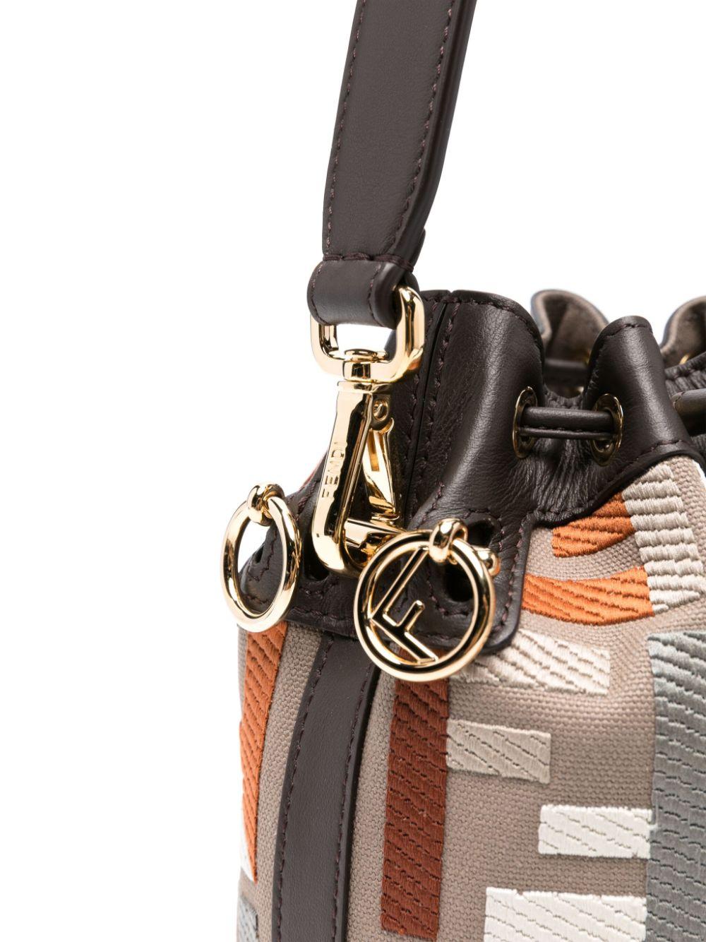 Multicolor canvas minibag 8BS010 APKEF1MB5 FENDI