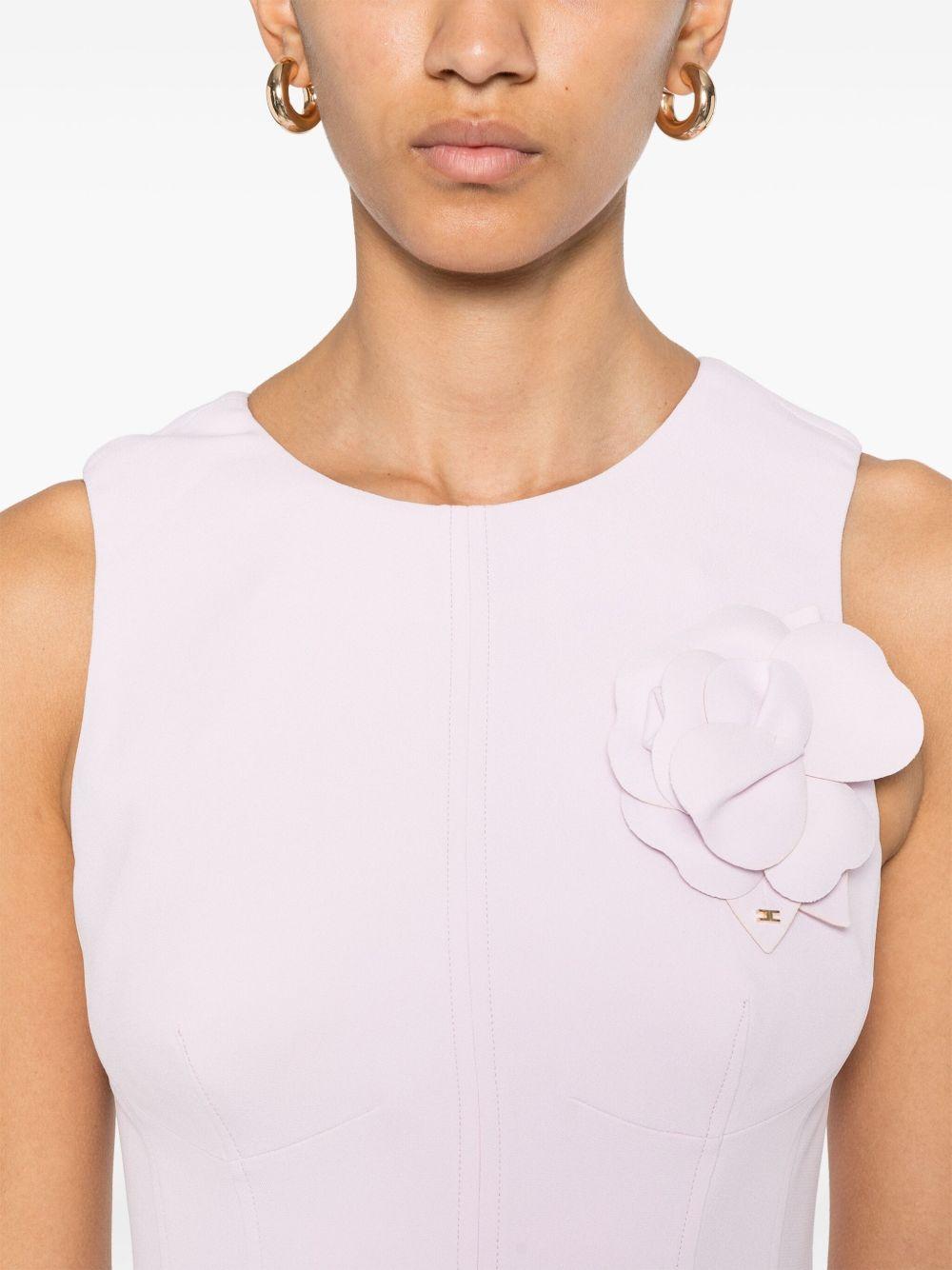 Crepe mini dress<BR/><BR/> AB76351E2 544 ELISABETTA FRANCHI