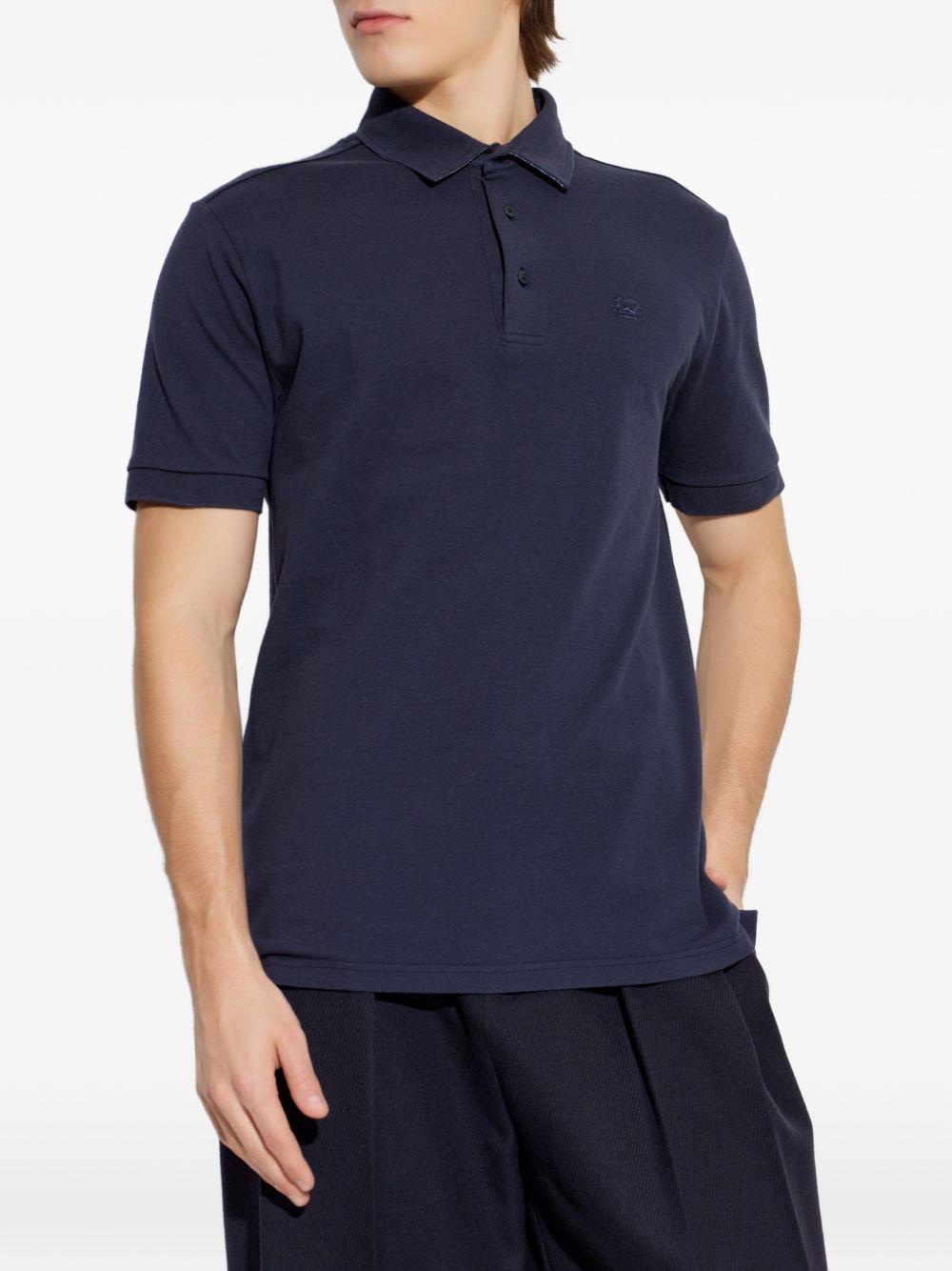 COTTON POLO SHIRT WITH PEGASUS MRMD0006 AV880B0310 ETRO