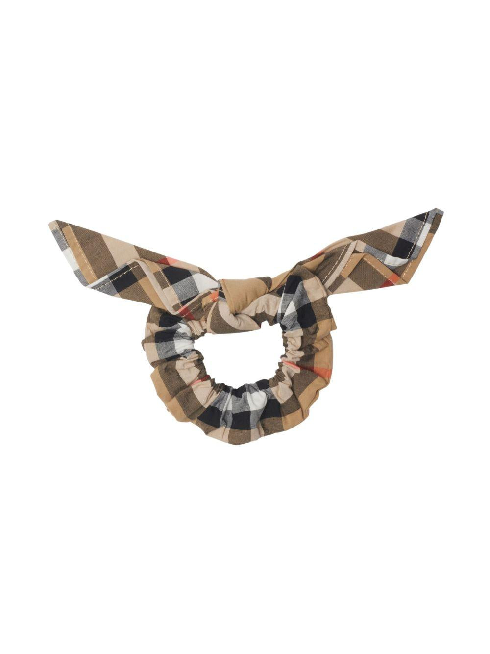 Checked scrunchie 8100462 B9368 BURBERRY KIDS
