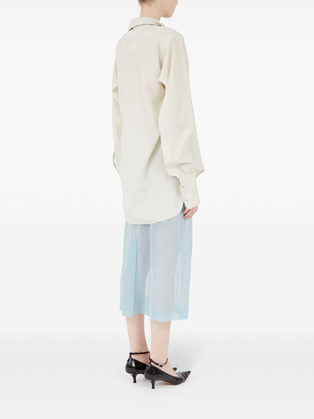 Long-sleeve buttoned shirt<BR/><BR/> S51DT0020 S76632729 MAISON MARGIELA