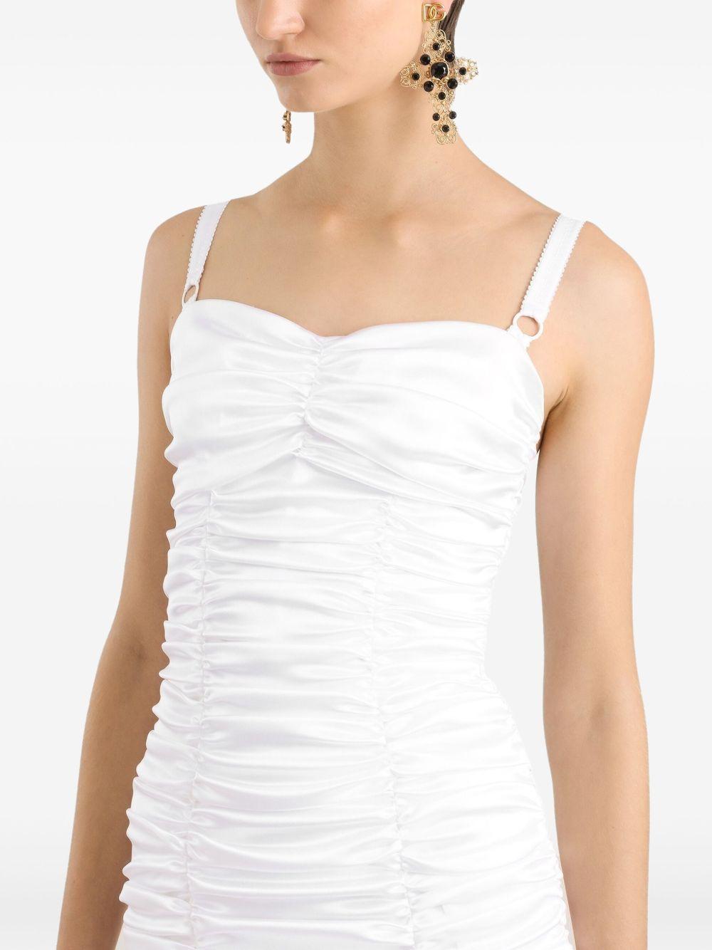 Ruched mini dress<BR/><BR/><BR/> F6TPXT FURADW0800 DOLCE & GABBANA