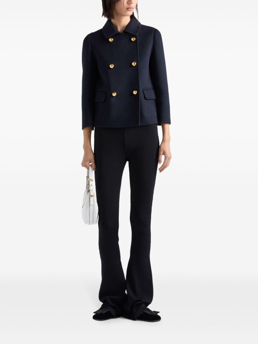 Double-breasted jacket<BR/><BR/><BR/> P536P 13FYF0008 PRADA