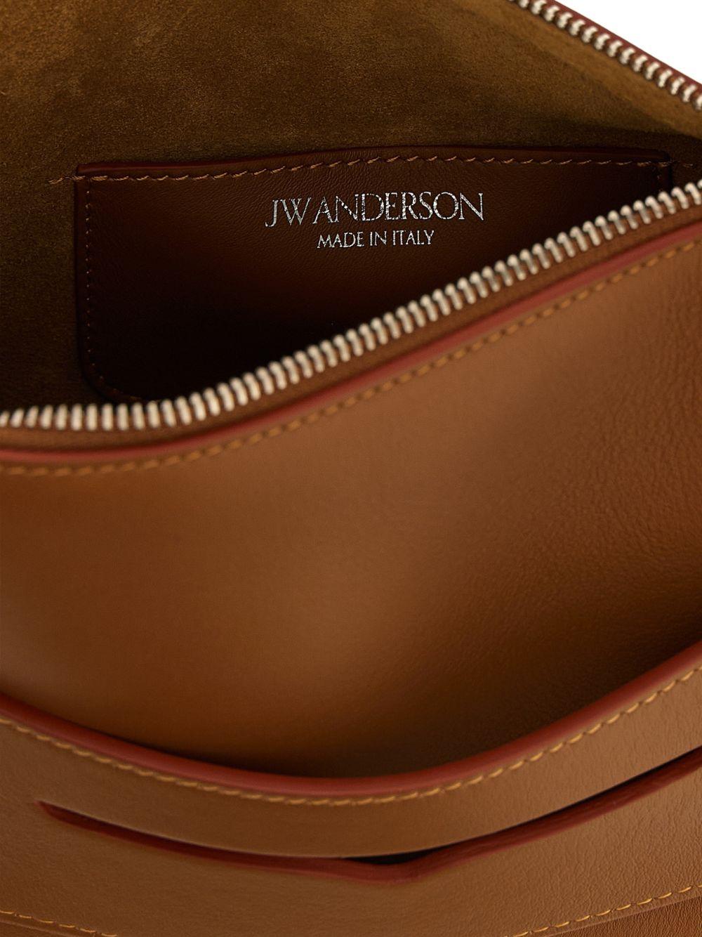 Small loafer bag in tan leather HB0762 LA0383640 JW ANDERSON