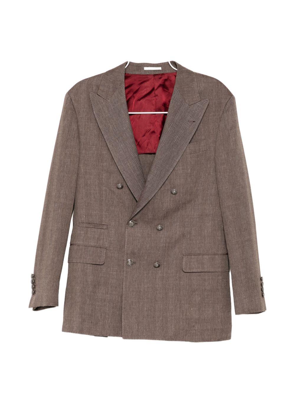 Double-breasted Tailor jacket MZ4089CPN2 C009 BRUNELLO CUCINELLI