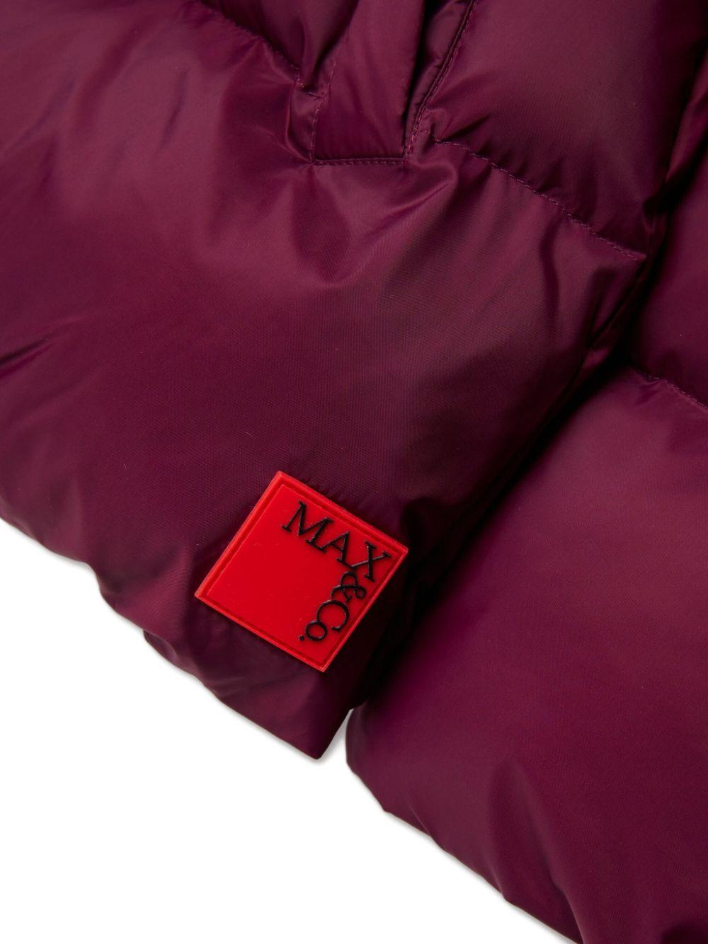 Short padded jacket with hood MX0227 MX099MX403 MAX & CO KID