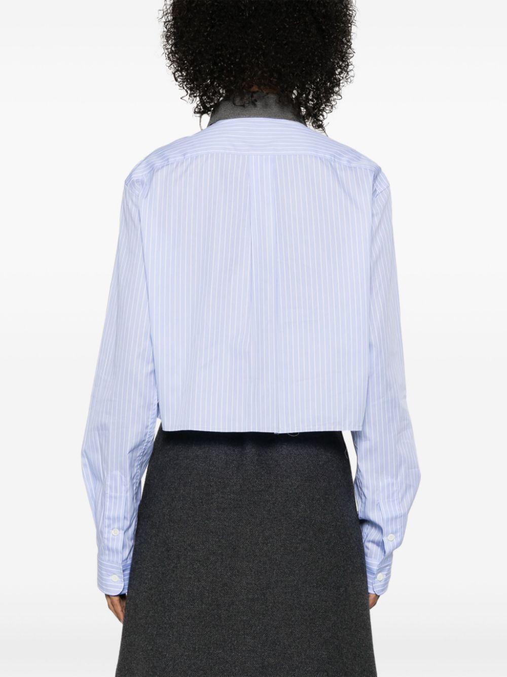 Striped shirt<BR/><BR/><BR/> MK1694 137QF0X24 MIU MIU