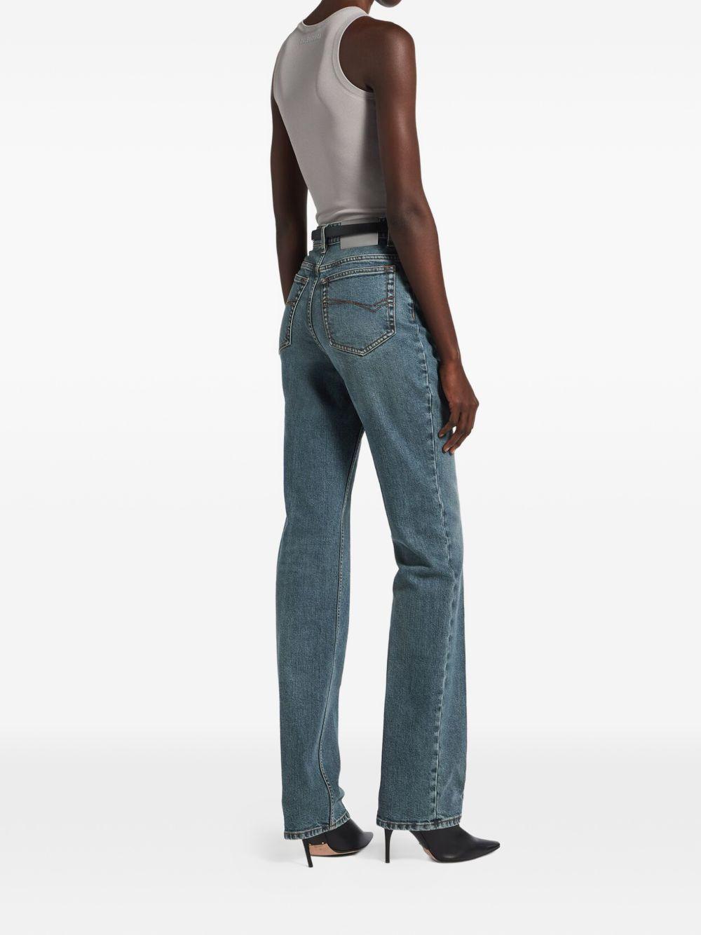 High Waist Slim Jeans 872177 TUW694129 BALENCIAGA