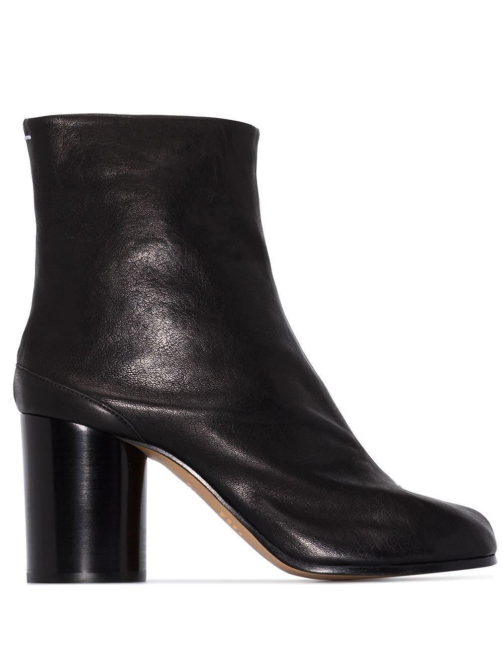 Tabi 80mm leather ankle boots S58WU0260 P3753T8013 MAISON MARGIELA