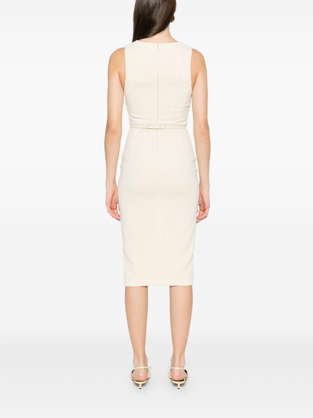 Crepe midi dress AB70651E2 DC7 ELISABETTA FRANCHI
