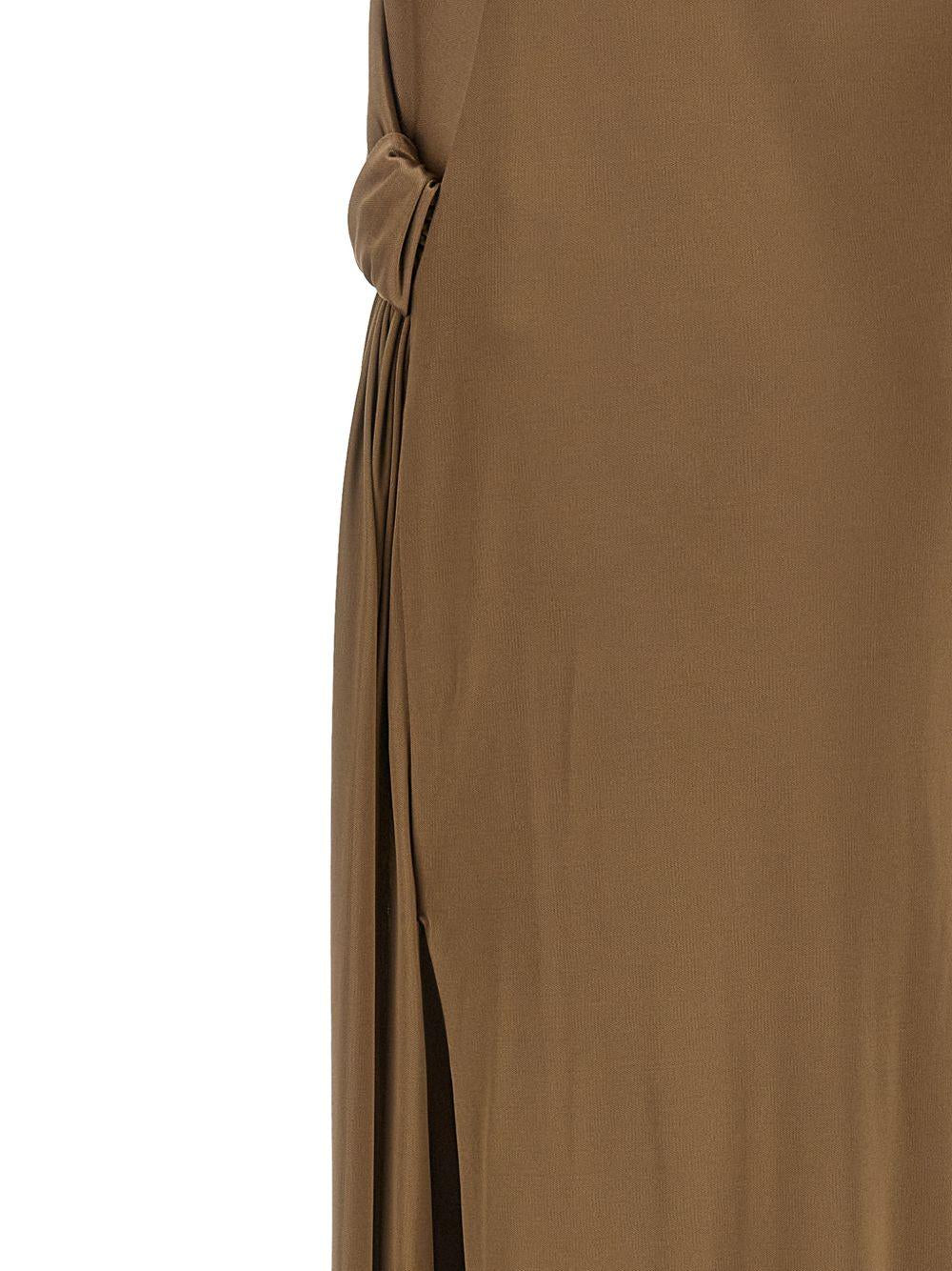 Red Carpet dress in shiny viscose jersey ABR2461E2 229 ELISABETTA FRANCHI