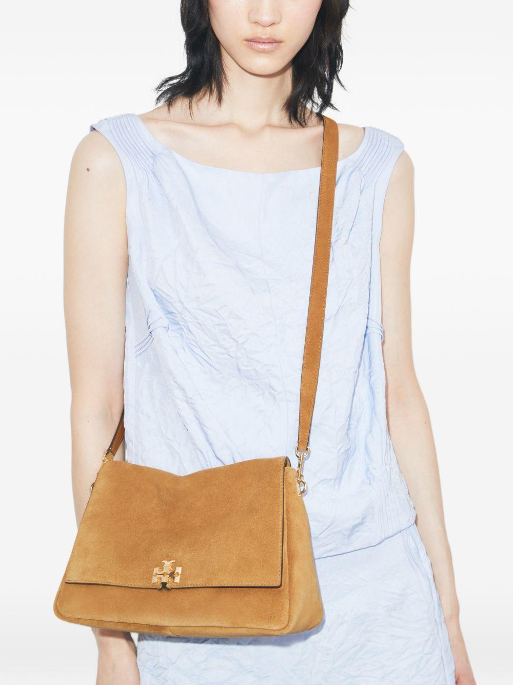 Charlie Suede Shoulder Bag 184125 200 TORY BURCH