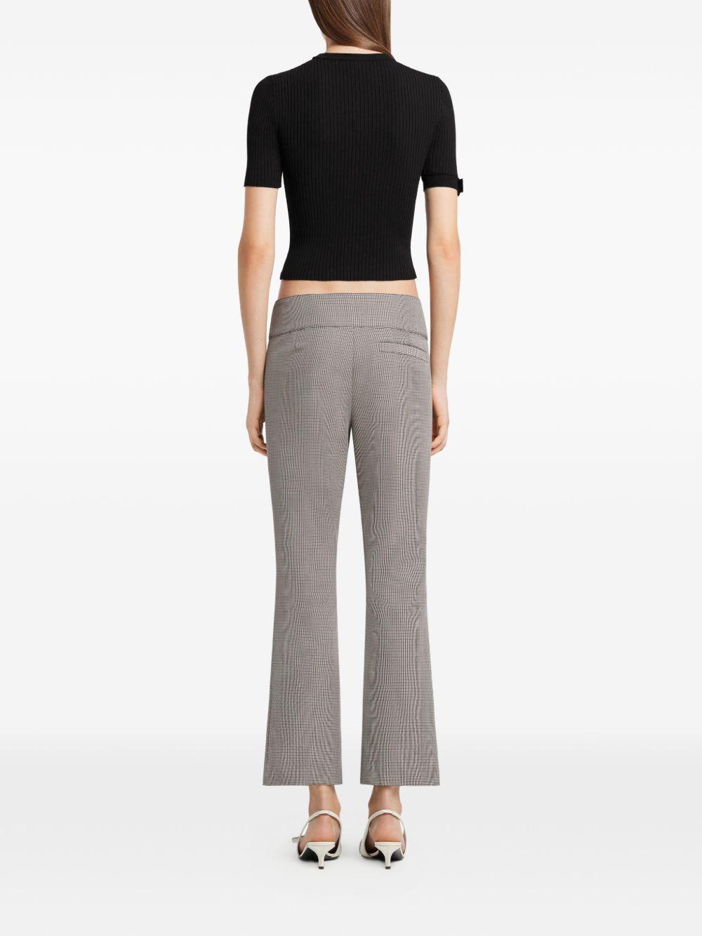 BUCKLE RIB KNIT T-SHIRT 126MPU267FI0001 9999 COURRÈGES