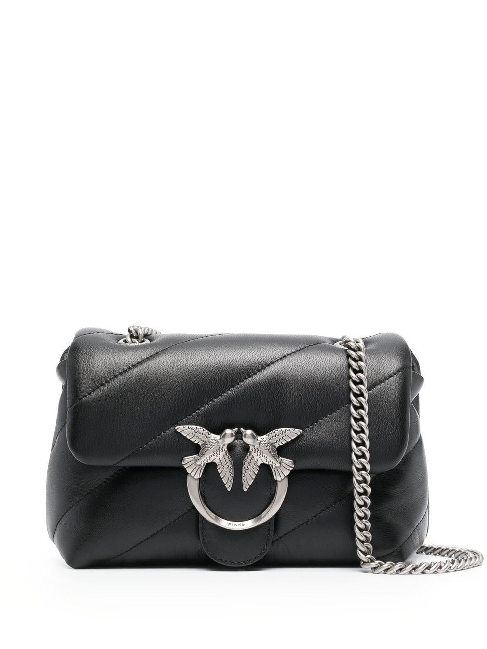 Love Baby Puff leather crossbody bag<BR/><BR/> 100039 A0F2Z99O PINKO