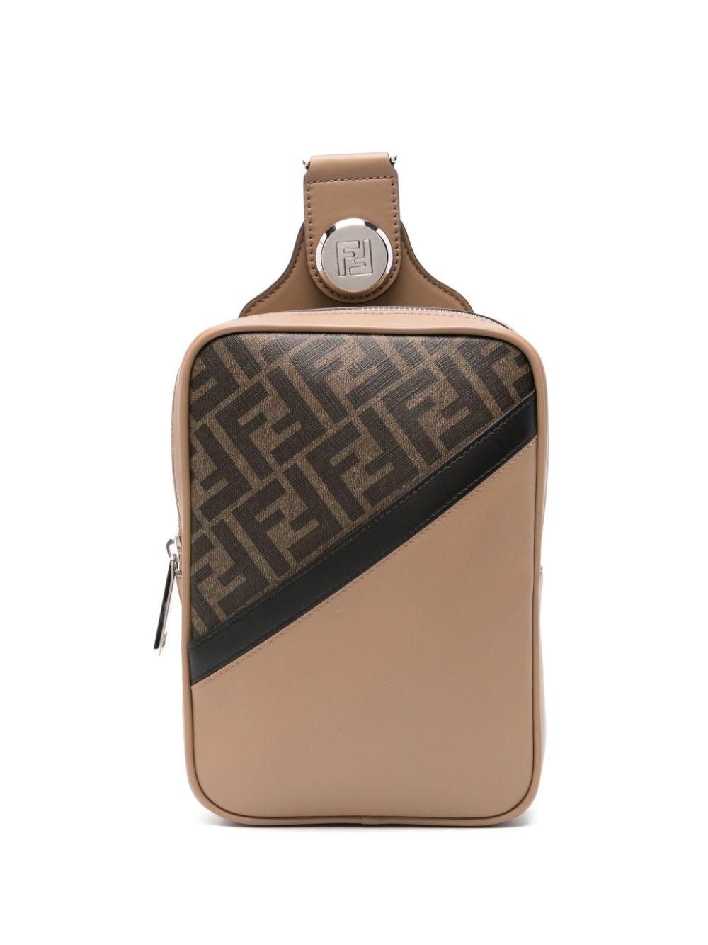 Monogram messenger bag<BR/><BR/><BR/> 7VZ085 ARMDF1EGA FENDI