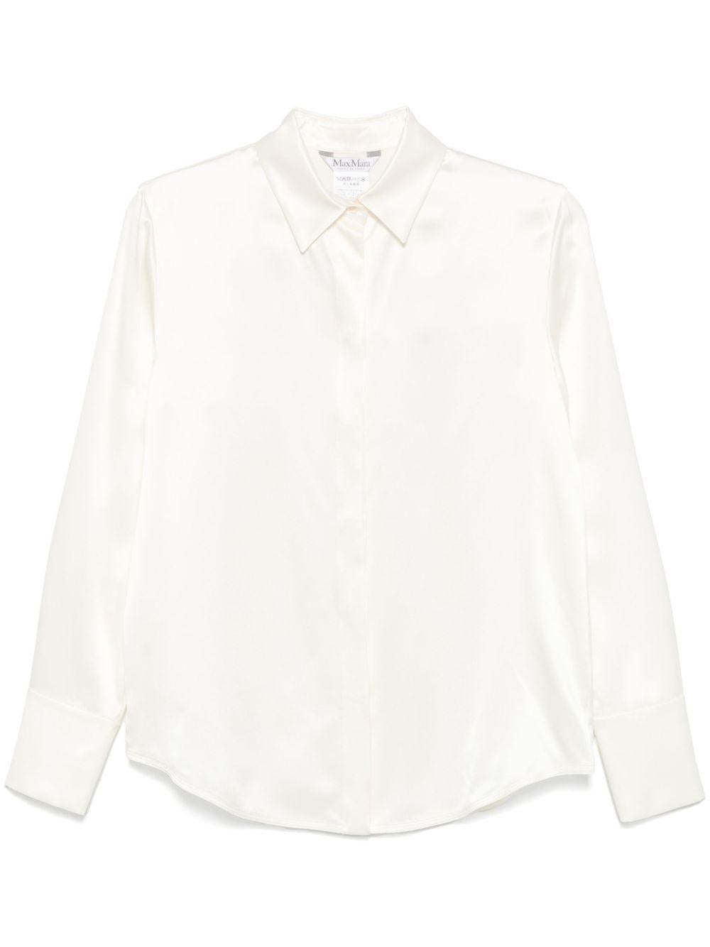 Uvina white shirt 2511111011 UVINA001 MAX MARA